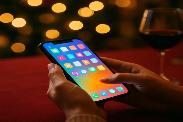 bd111cure সহ হাতে স্মার্টফোন নিয়ে একজন ব্যবহারকারী ডিজিটাল প্ল্যাটফর্মটি সাবলীলভাবে ব্যবহার করছেন